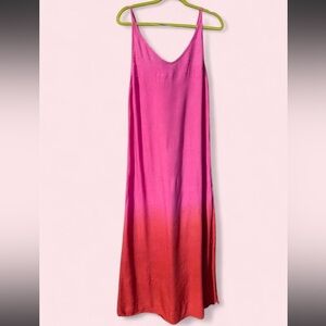 Billabong Gradient Pink and Red Maxi Dress
